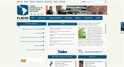 Desktop Screenshot of flacso.edu.ec