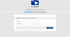 Desktop Screenshot of misdatos.flacso.org.ar