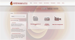 Desktop Screenshot of congreso.flacso.edu.mx